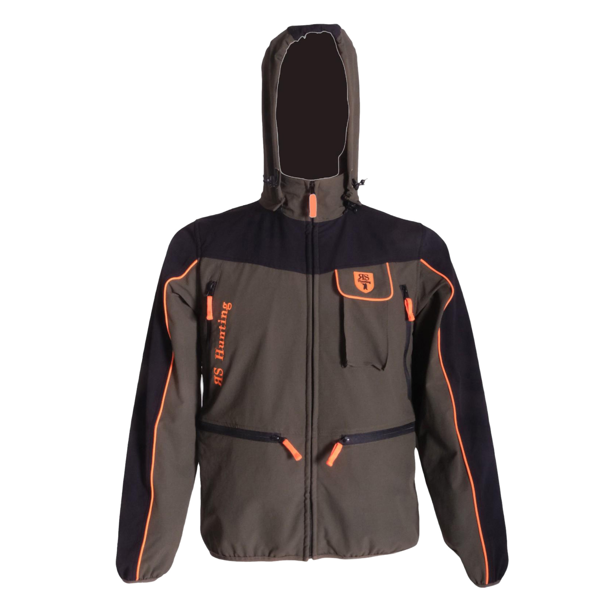 Completo Tecnico Rip-Stop softshell Elasticizzato Idrorepellente con Giacca e Pantalone Alta Visibilita\'